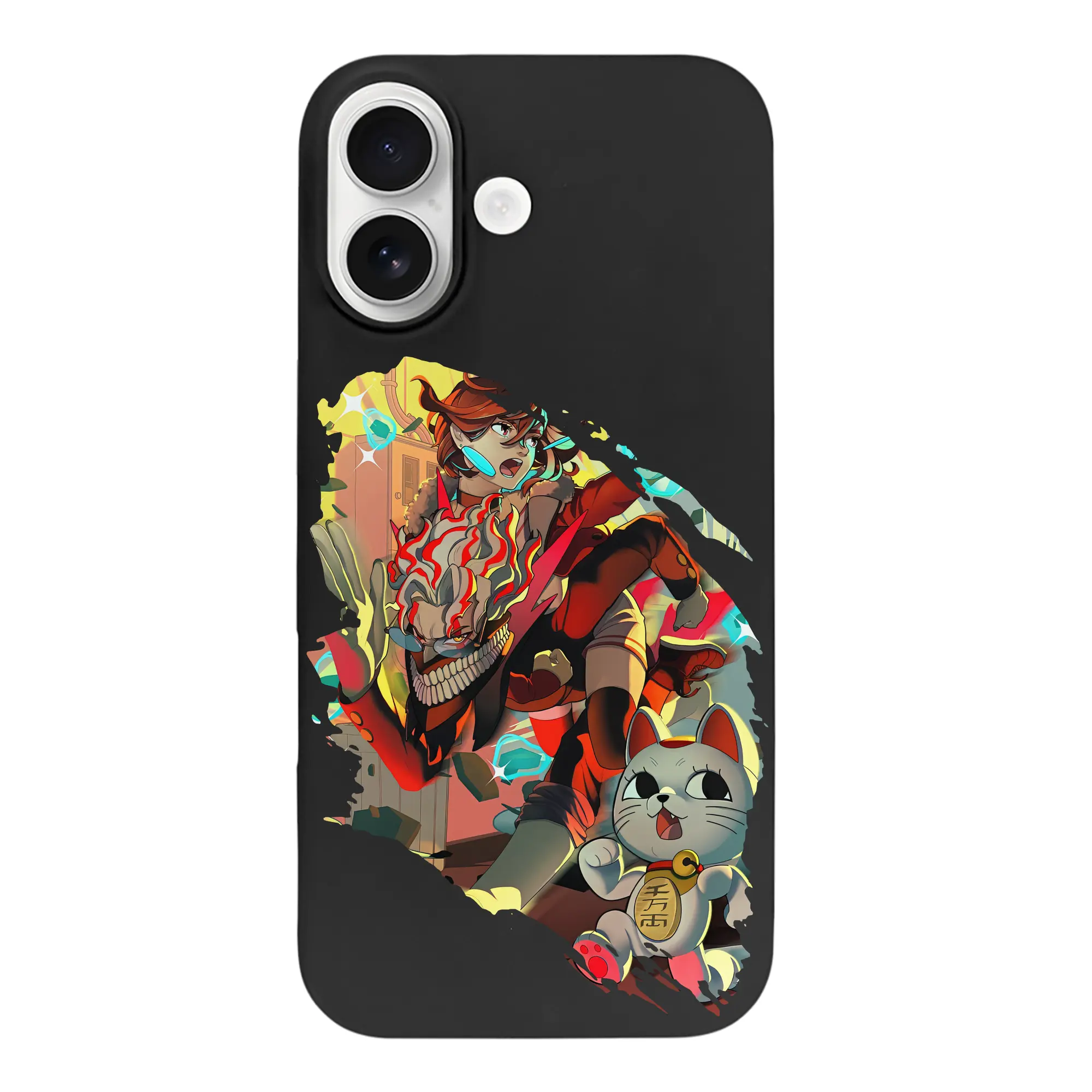 ダンダダン グッズ,綾瀬桃 - iPhone 17 シリーズ シリコンケース 薄型 耐衝撃 指紋防止 ソフトタッチカバー 精密フィット 傷防止 保護ケース iPhone 17/17 Air/17 Pro/17 Pro Max 対応